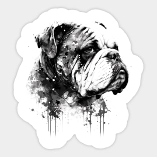 English Bulldog Sticker